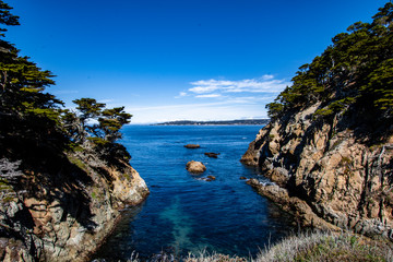 California's national park ocean view