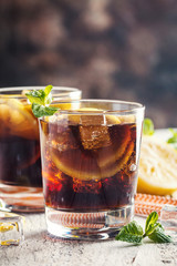 Fresh made Cuba Libre
