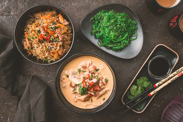 Thai food dishes
