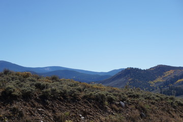 view of mountains