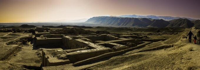 ruins of ancient Parthian (Iranian) capital Nisa (also Parthaunisa)