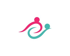 community care Logo template