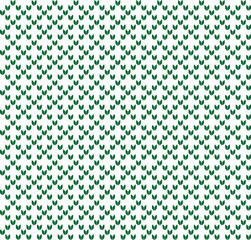 Winter festive Christmas knitted pattern woolen knitted