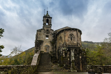Fototapeta na wymiar Monastery of Caaveiro.