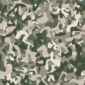 Seamless khaki camouflage
