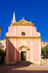 Fototapeta premium Ste-Marie-Majeure church, Calvi