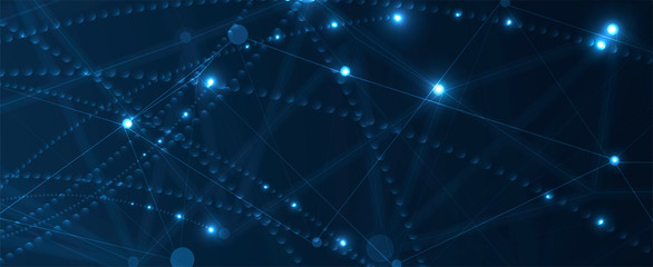 Conceptual technology illustration of artificial intelligence