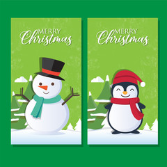 Christmas background, Christmas Card Collection