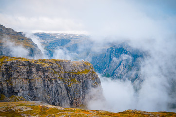 Fog in the mountains
