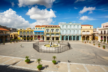 Plaza Vieja à La Havane, Cuba