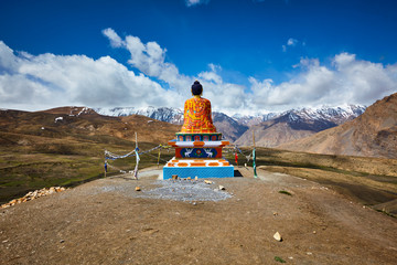 Buddha in Langza village