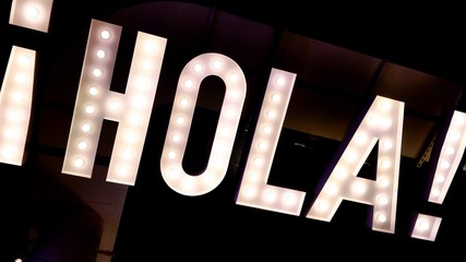 hola sign © arj