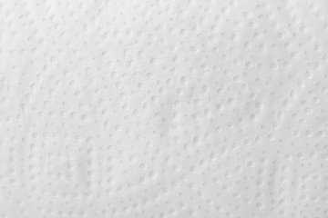 Sheet of toilet paper, closeup