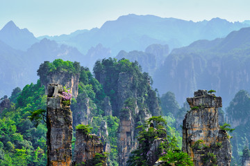 Zhangjiajie mountains, China