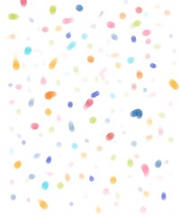 colourful abstract watercolour on hand, Created by me.