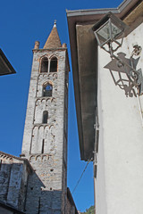 Kirche in Domaso in der Lombardei