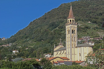 Kirche in Domaso in der Lombardei