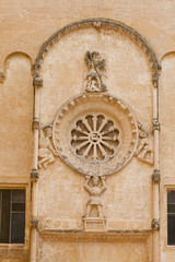 Ancient town of Matera (Sassi di Matera), European Capital of Culture 2019, Basilicata, Southern Italy. Old house fragment