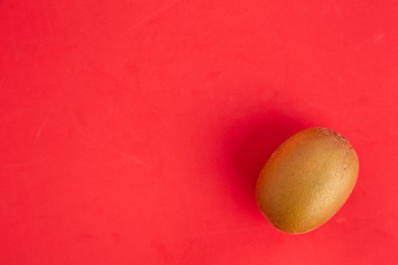 kiwi on colorful background