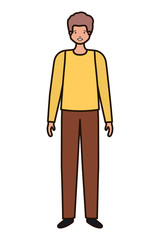 young man avatar character