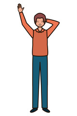 young man avatar character