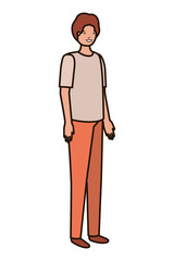 young man avatar character