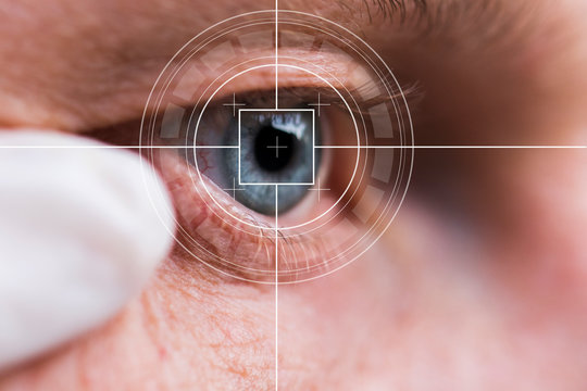 Eye monitoring and treatment on virtual reality health.