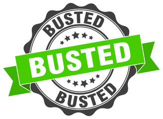 busted stamp. sign. seal
