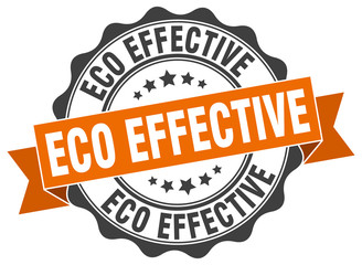 eco effective stamp. sign. seal