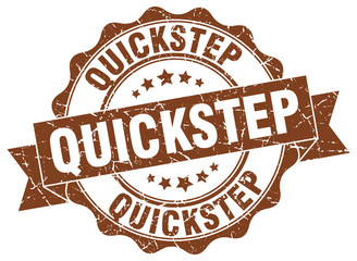 quickstep stamp. sign. seal