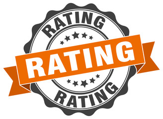 rating stamp. sign. seal