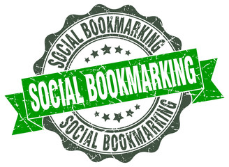 social bookmarking stamp. sign. seal