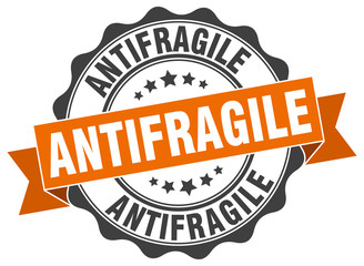 antifragile stamp. sign. seal
