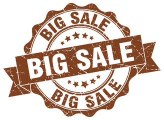 big sale stamp. sign. seal