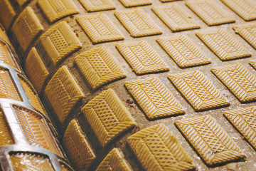 Fototapeta premium cookie factory making