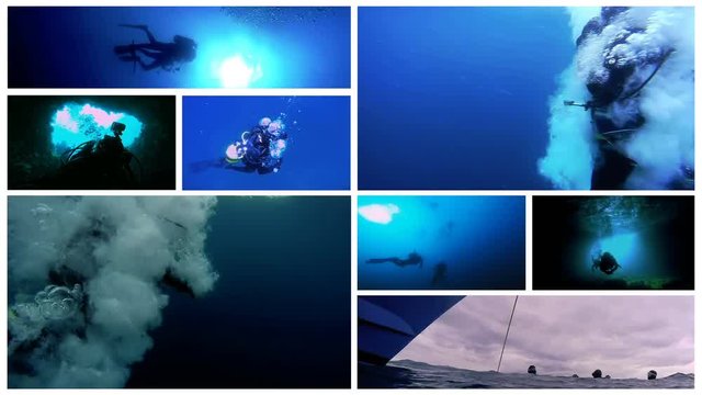 Video Montage of Scuba Diving