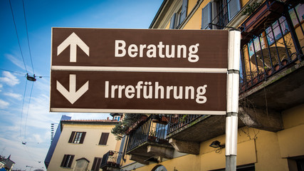 Schild 384 - Beratung