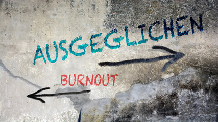 Schild 391 - Ausgeglichen