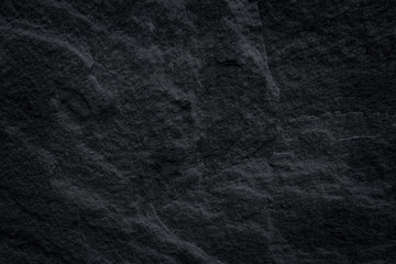 Black slate stone patterns or dark grey stone texture natural abstract on background