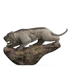 Isometric interior decoration