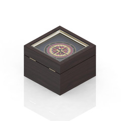Isometric interior decoration