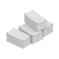 Isometric interior decoration