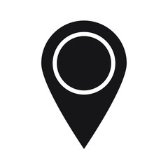 Maps pin. Location map icon. Location pin. Pin icon vector.