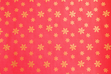 Wrapping paper pattern for various festive occasions, winter holiday season. Bright textured ornament backdrop. Background, copy space, top view, crop shot.