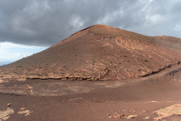 Lava rock formation, Lanzarote Island, Canary Islands, Spain