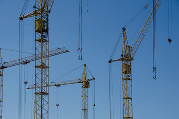 Elements of construction cranes