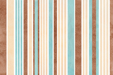 Watercolor striped background.