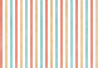 Obraz premium Watercolor striped background.