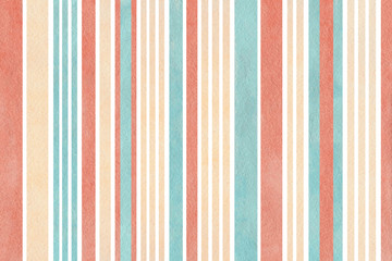 Watercolor striped background.