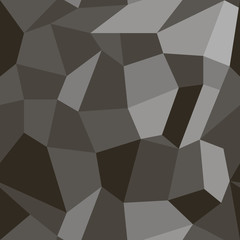 Abstract vector seamless geometric pattern in polygonal style. Background of  gray polygons. EPS10. Design element for banners, decor, web, prints, digital, wrapping paper.